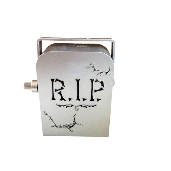 Halloween Tombstone R.I.P. MINI Strobe Portable LED Light By Gemmy Industries Co - Picture 1 of 9